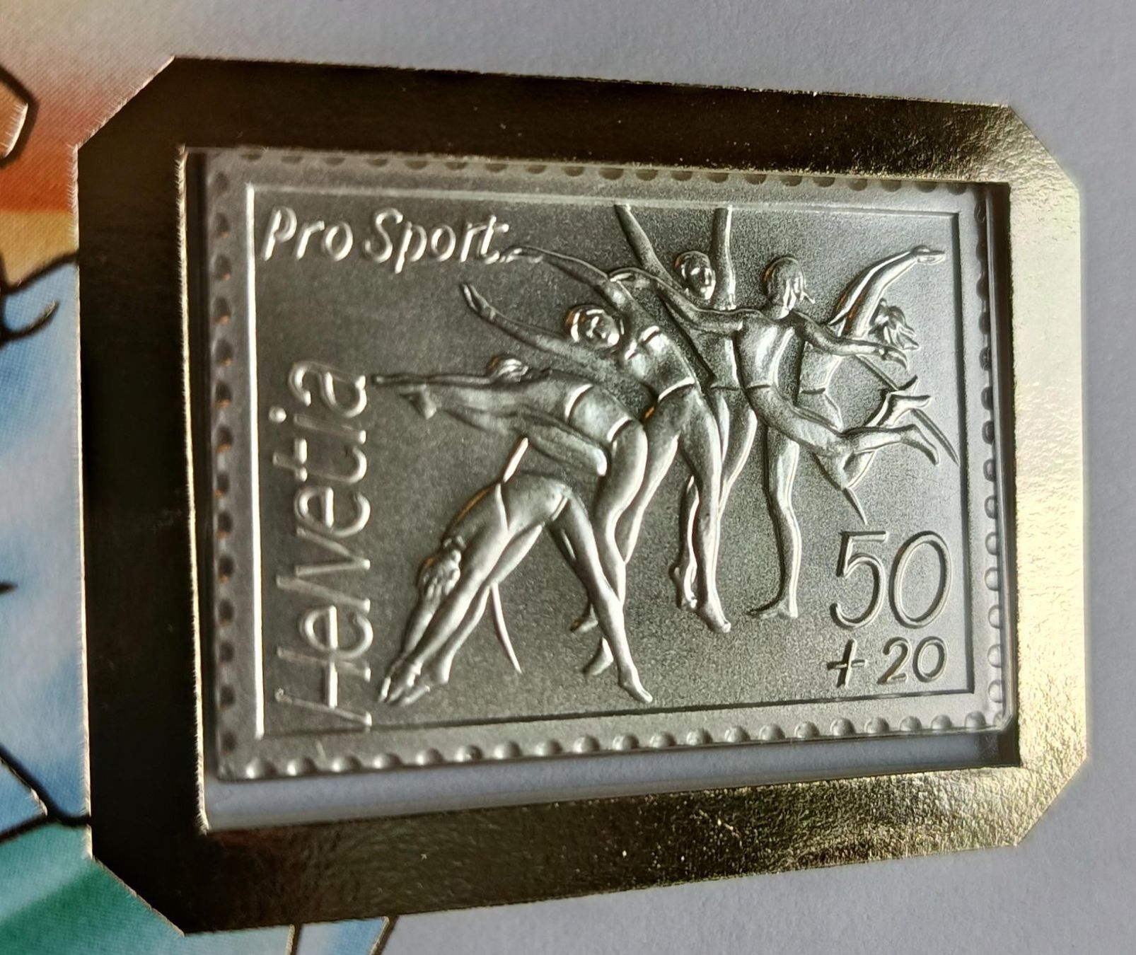 Medaglie: Numisbrief Pro Sport Marke mit Silbermedaille ab 1 Fr. ! – Usato da Luzern venduto da Vreneli_1 1