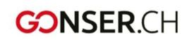 Gonser 20.- Rabatt ab 60.- | 4.10.26