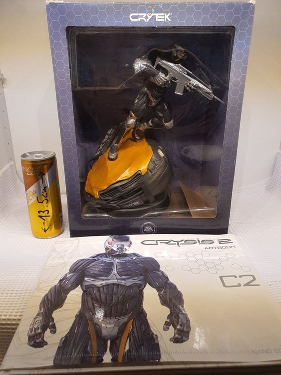 Crytek/First 4 Figures - Figurine Articulée - Crysis 2 Alcatraz Nano Edition Figure Light Up Statue 2010 2020 Etats Unis