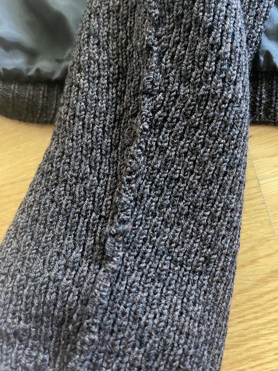 Maglioni & Felpe: Lederpullover /echte Wildleder mit Wolle Ärmeln / S-M – Nuovo (secondo la descrizione) da Rüschlikon venduto da Lajniii 8