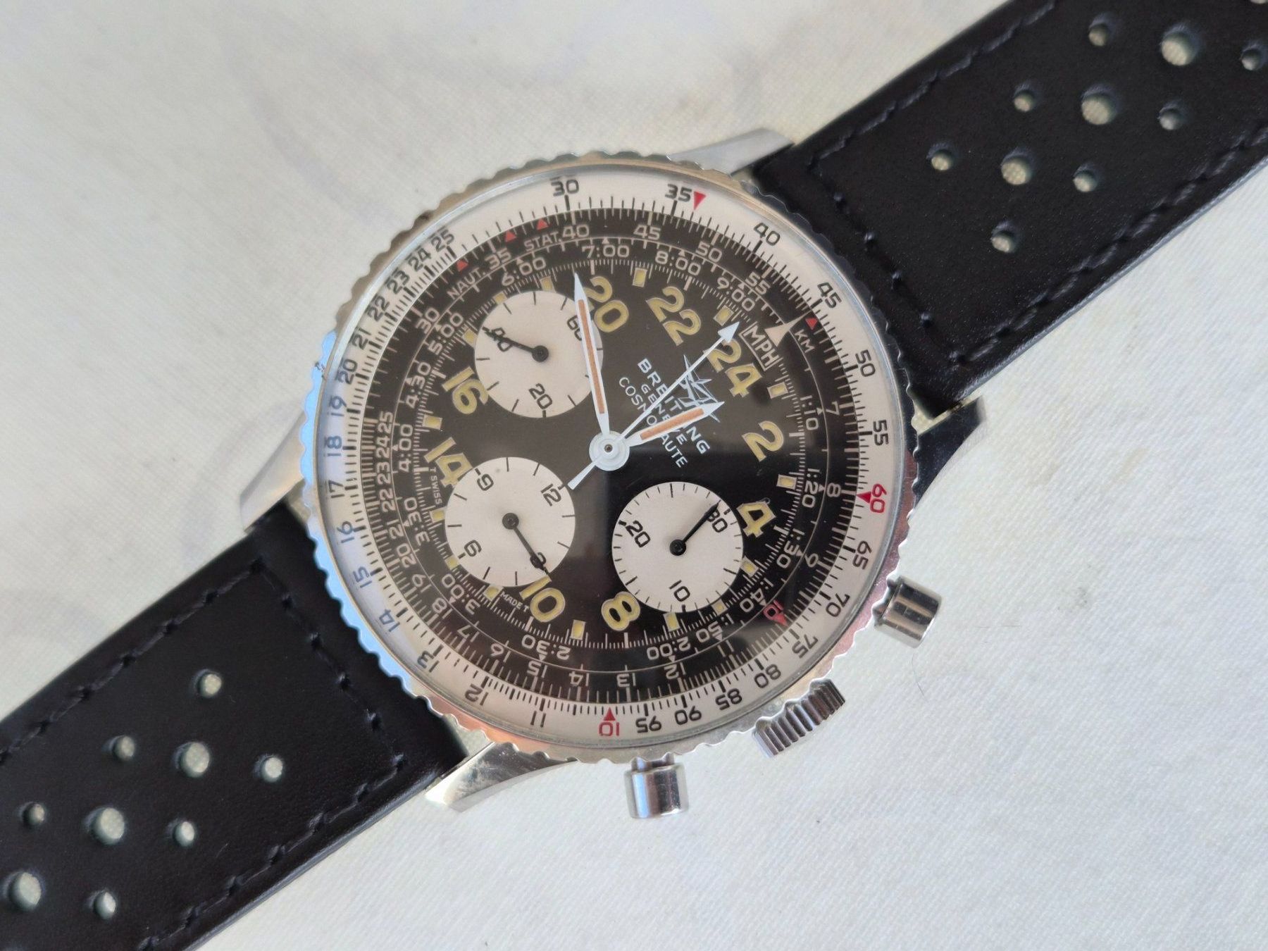 Breitling Uhren: Breitling Chronograph Navitimer Cosmonaute 809 – Gebraucht aus Chabrey von Horology