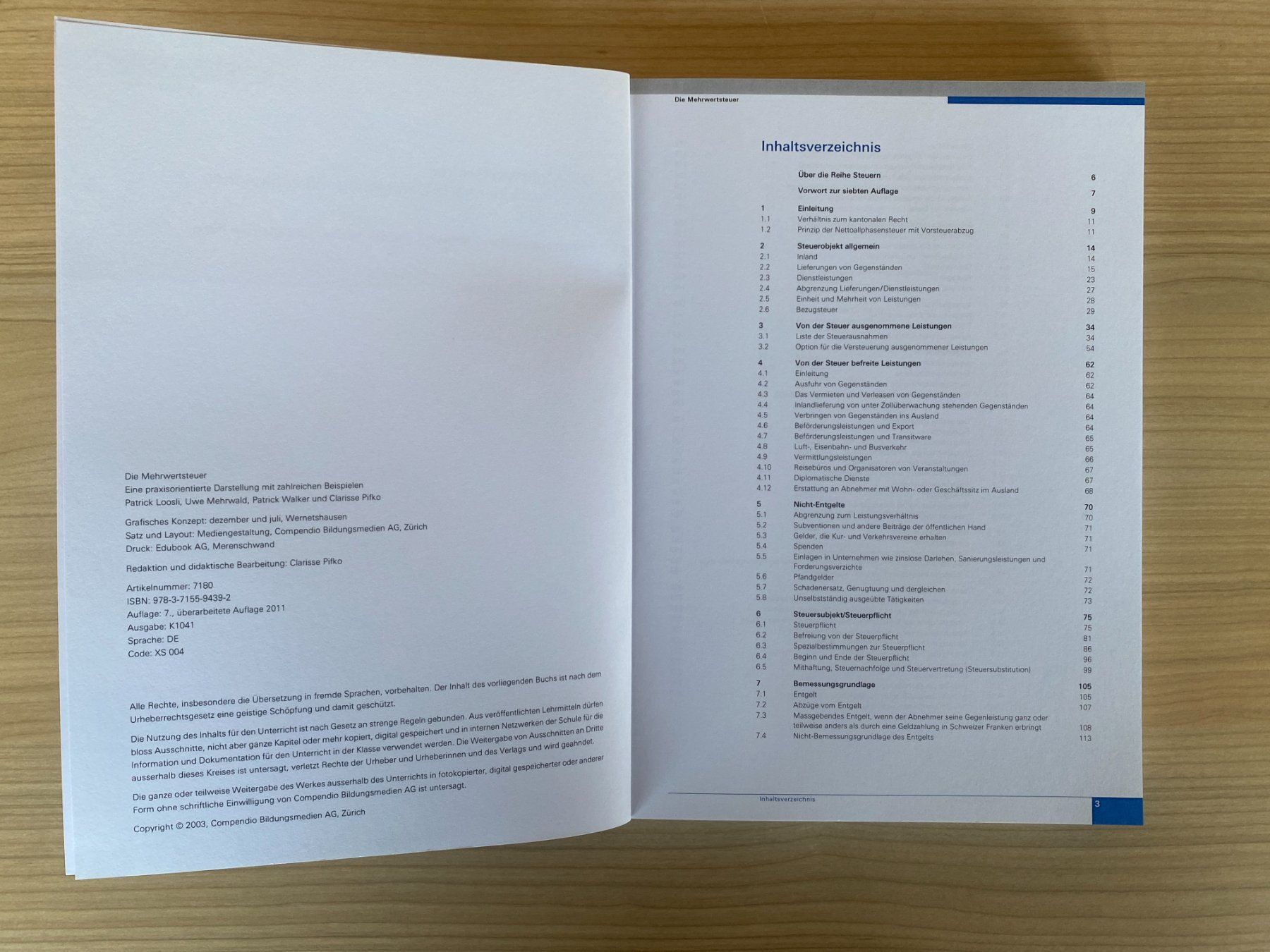 Libri: Die Mehrwertsteuer Compendio – Usato da Einigen venduto da Seeland2ndHand 1
