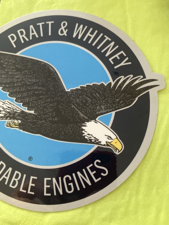 Sticker 13x15cm Pratt&Whitney Dep. Engines neu (Neu und ...
