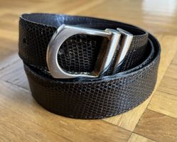 Ceinture en cuir de lézard