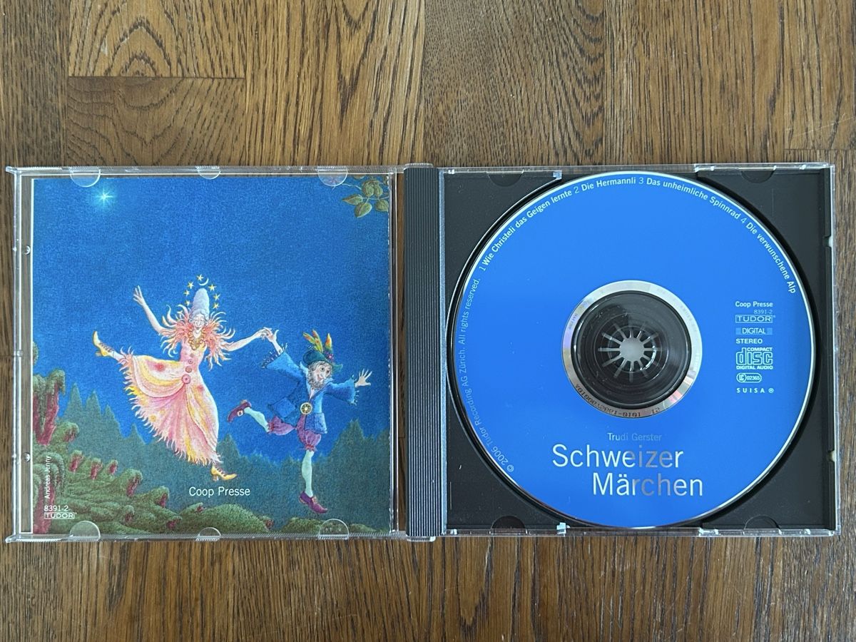 CD: Trudi Gerster Schweizer Märchen CD Mundart – Usato da Wolhusen venduto da eve_m6cg 1