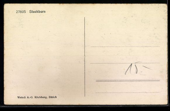 Ansichtskarten: AK Steckborn, Panorama mit Schloss – Gebraucht aus Berlin von bartko-reher 1