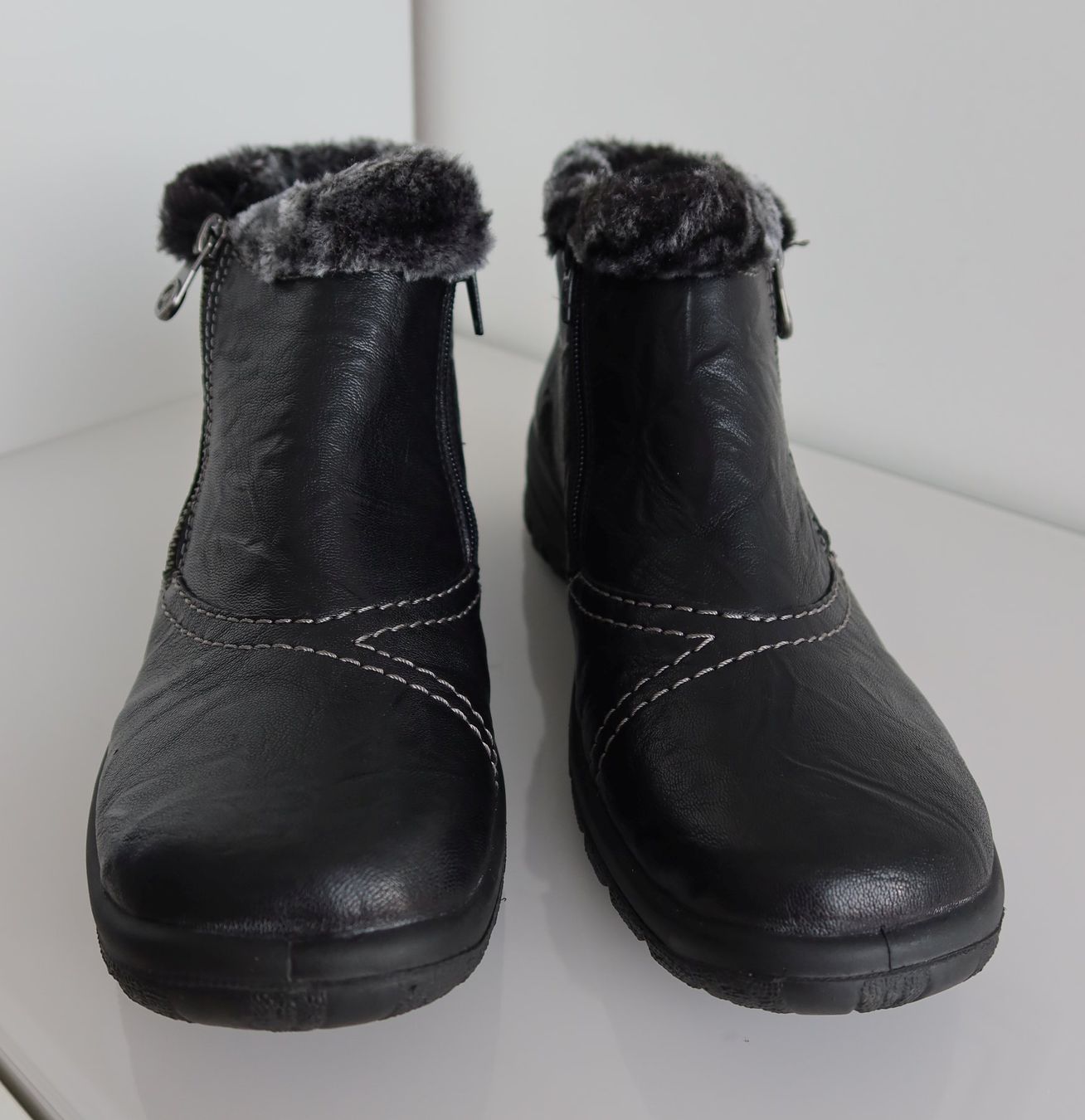 Rieker Scarpe da donna: Rieker LEDER Winterboots Grösse 41 - NEU – Nuovo e nell'imballaggio originale da Zürich venduto da Piki7 2