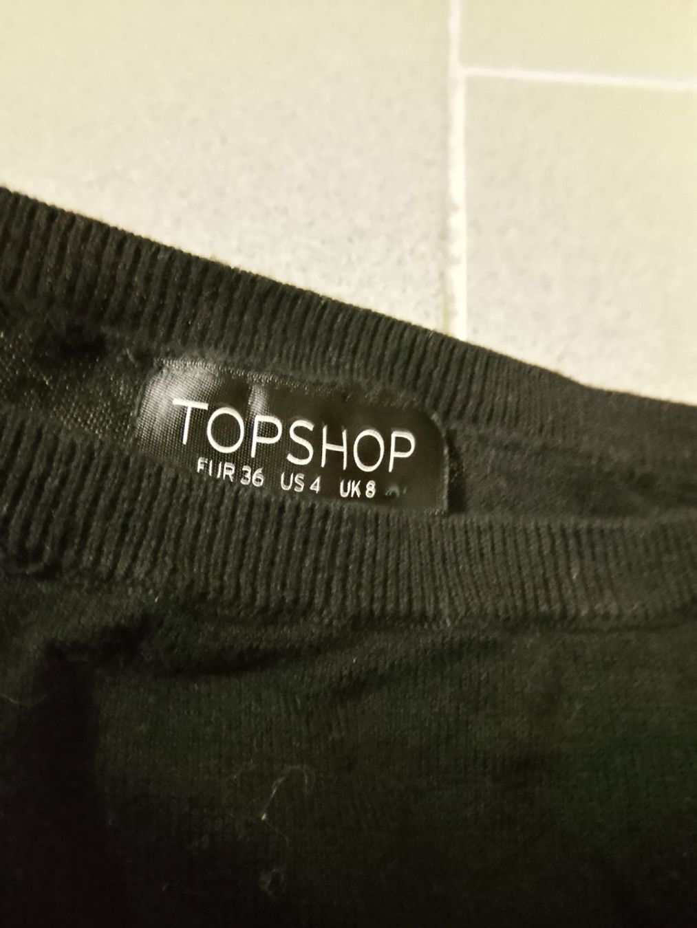 Topshop Vestiti: Topshop Kleid Schwarz Spitzen Einsätze Gr. 36 – Usato da Bellikon venduto da MellonCollieMitTwint 2
