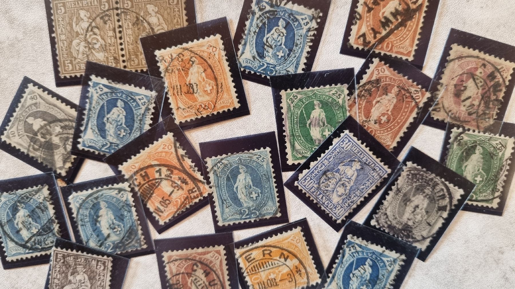 Alle Briefmarken: ALTSCHWEIZ - SAMMLUNG AB 1868 – Gebraucht aus Heimenschwand von Valvora 2