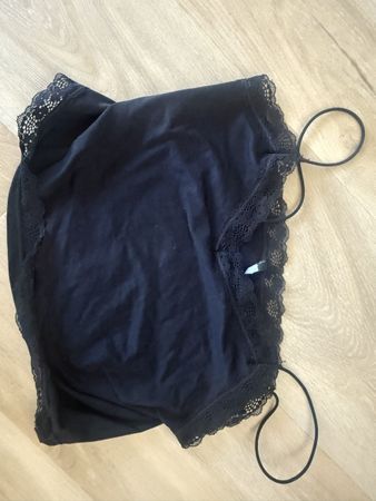 Vero Moda Top Spitze Schwarz Grösse L guter Zustand