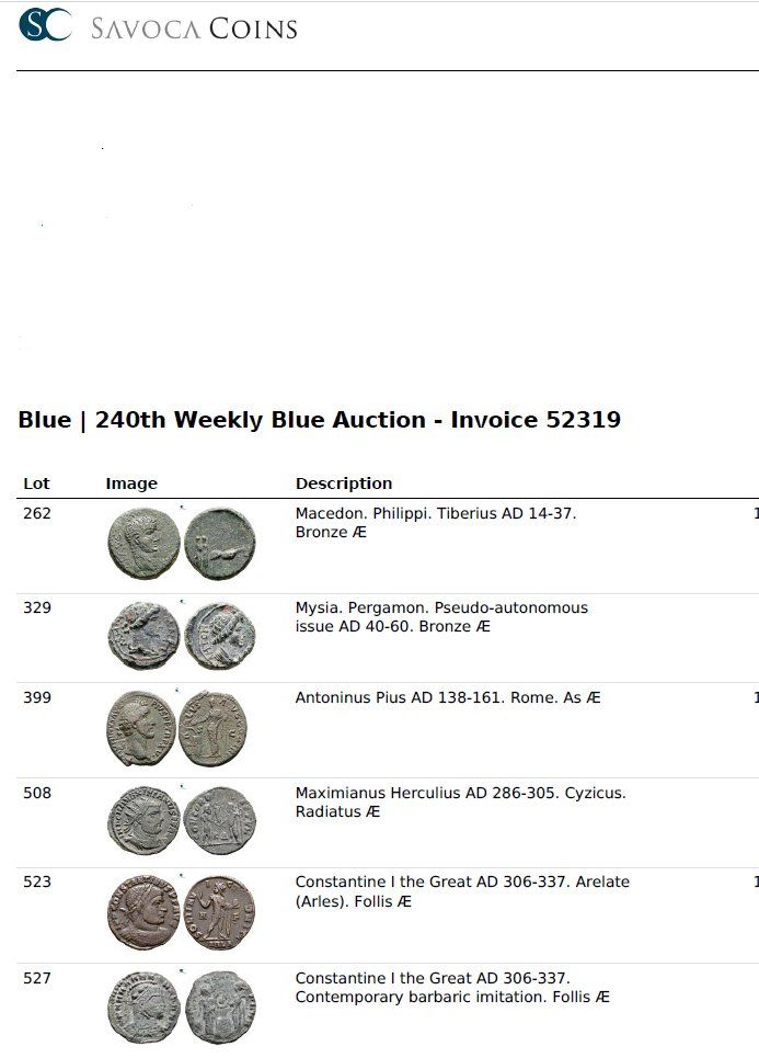 Tutti le monete: ANTONINUS PIUS bronze As – Usato da La Sarraz venduto da classicworldcoins 1