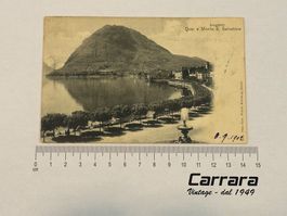 Postkarten Tessin Ticino Lugano Quai S. Salvatore 1902