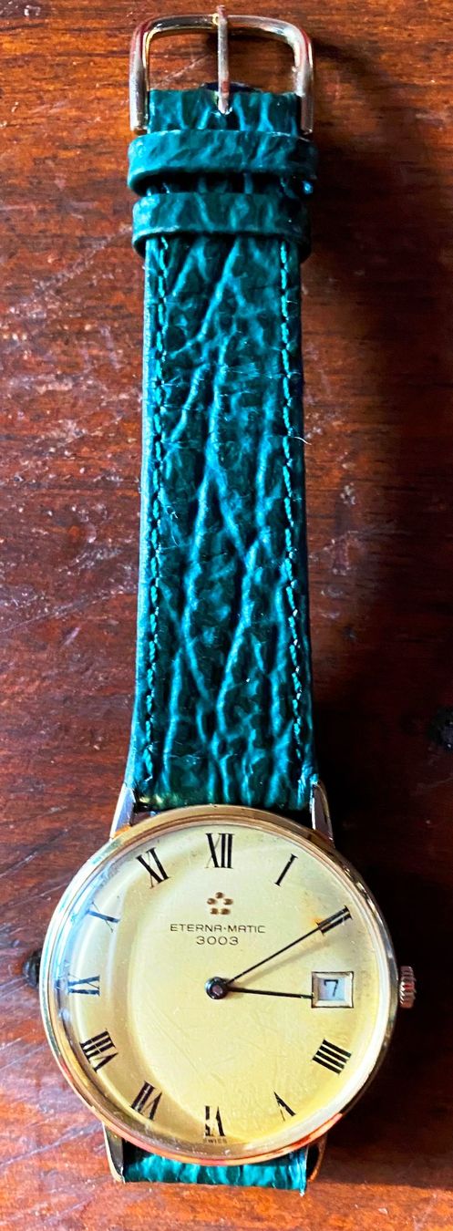 Eterna Orologi: ETERNA-MATIC 3003 UTRA FLACH AUTOMATIC SELTEN REVIDIERT !!!! – Usato da Aurigeno venduto da SCS 3