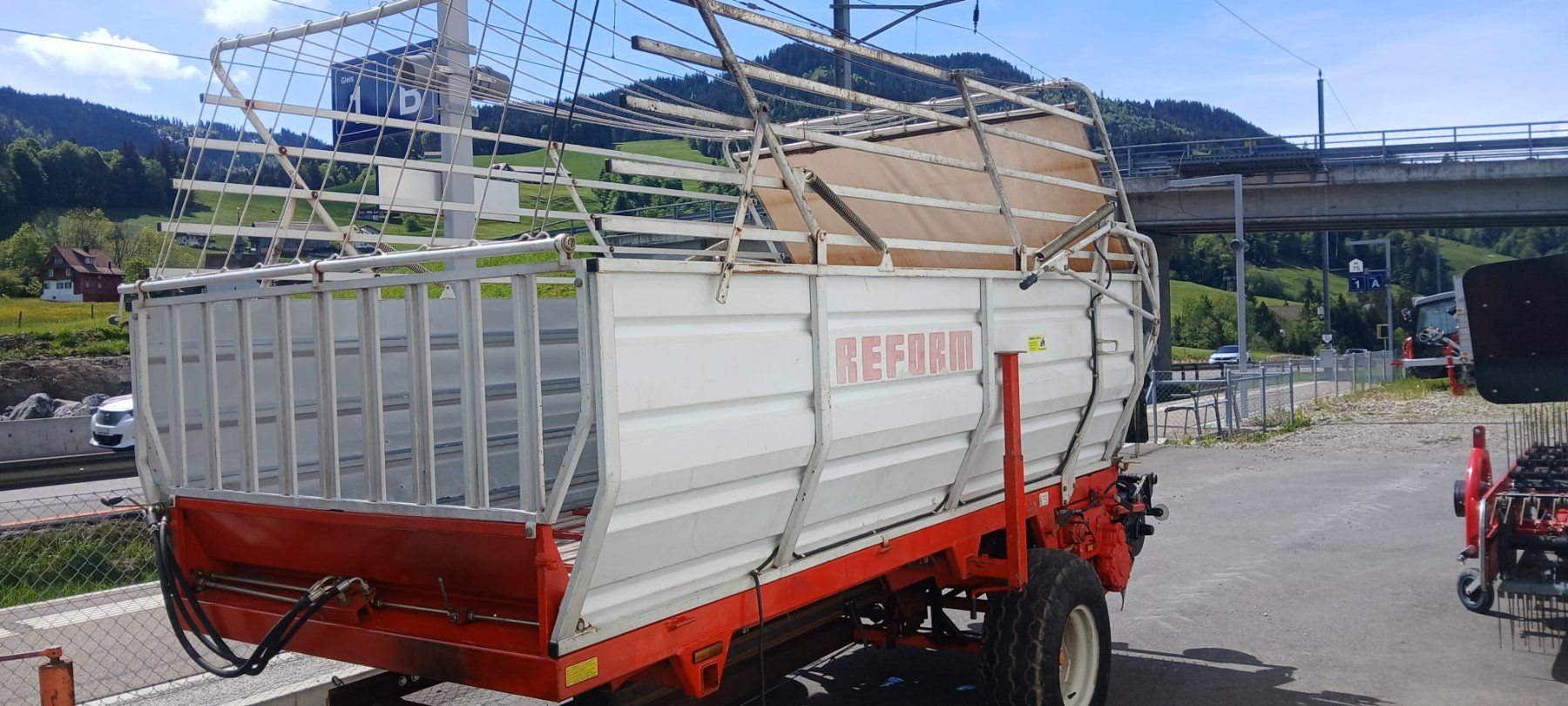 Reform Tutte le macchine: Aufbauladewagen Reform Vielschnitt – Usato da Rothenthurm venduto da biberegger
