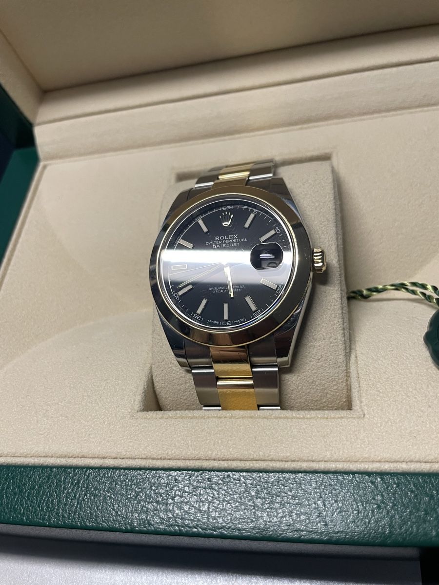 Rolex Orologi: Rolex Datejust 41 Bicolor, Full Set – Usato da Basel venduto da Bsboarder 2