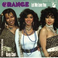 Orange  --  let me love you  Single7