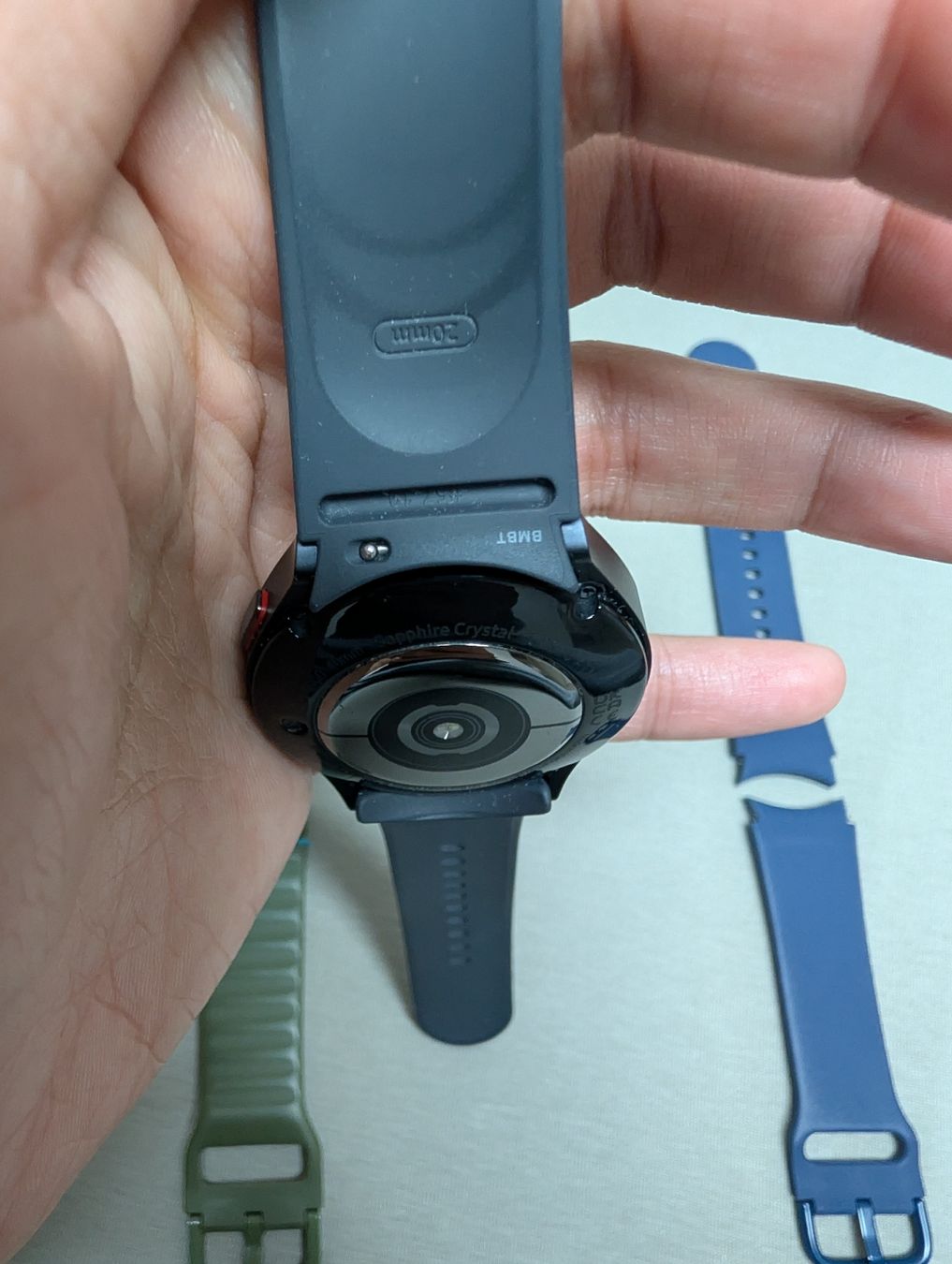 Samsung Smartwatch: Samsung Watch 5 40mm Bluetooth, Black, includes 2 Straps! – Gebraucht aus Oberhasli von awaisgman 6