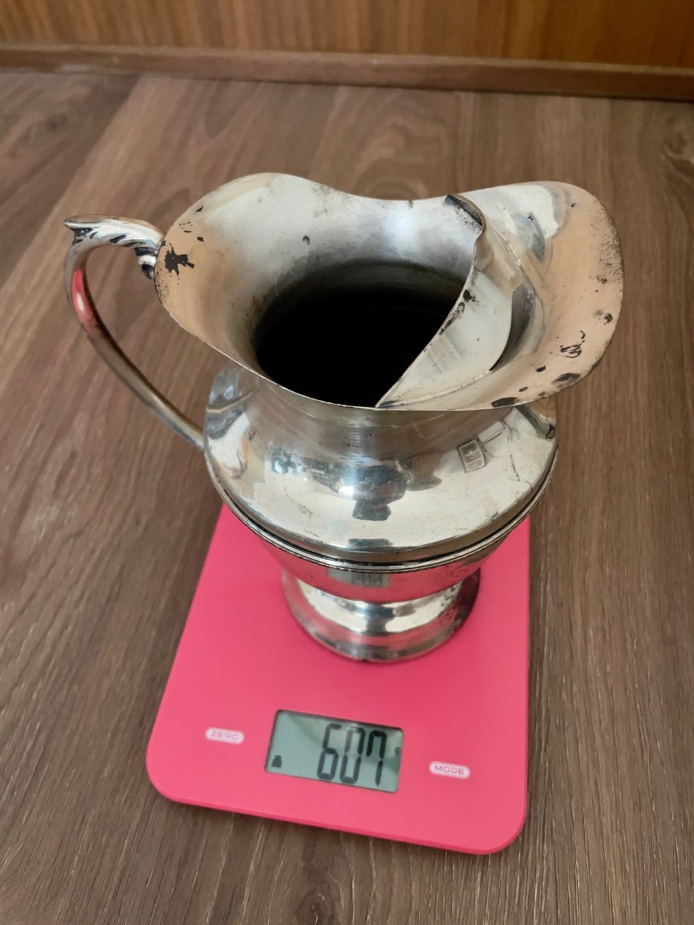 Caraffe: Antike Versilberter Krug von C.W. – Usato da Winterthur venduto da ttltc 5