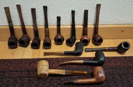 Pfeifen Konvolut /13 Stck,verschiedene Modelle