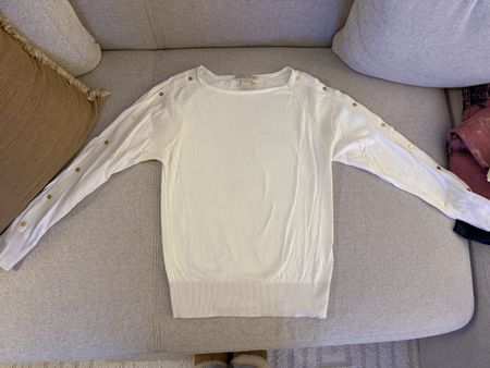 Michael Kors Cream Jumper Size XS