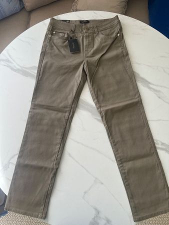 Olive Grüne Hose Massimo Dutti 38 Mid Rise