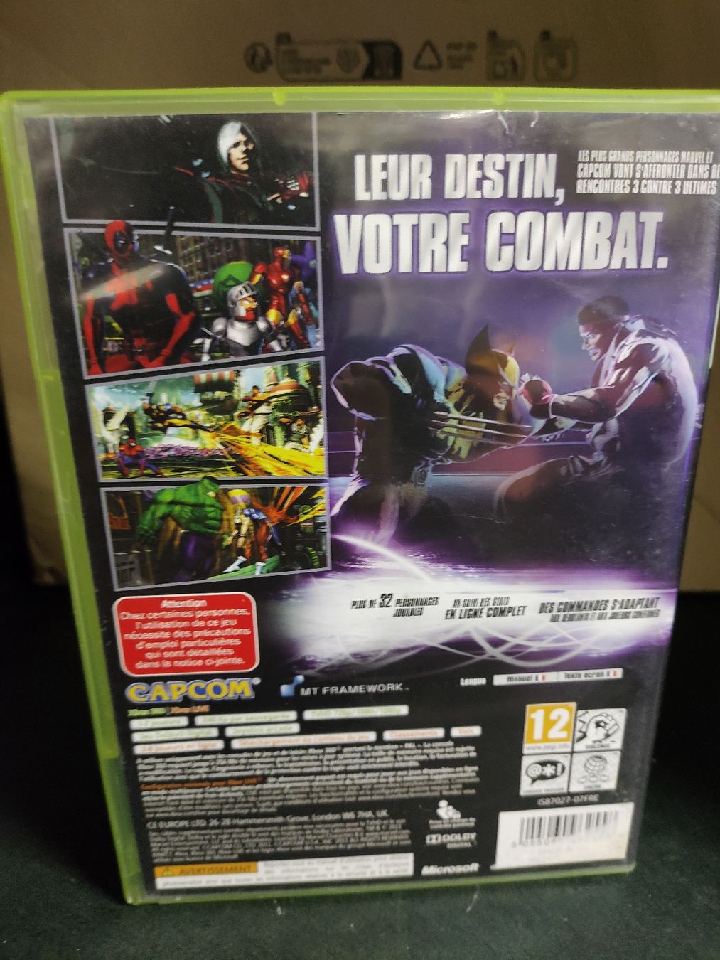 Microsoft Giochi: Marvel vs. Capcom 3 - Xbox 360 -  – Usato da fribourg venduto da GameSpot 1