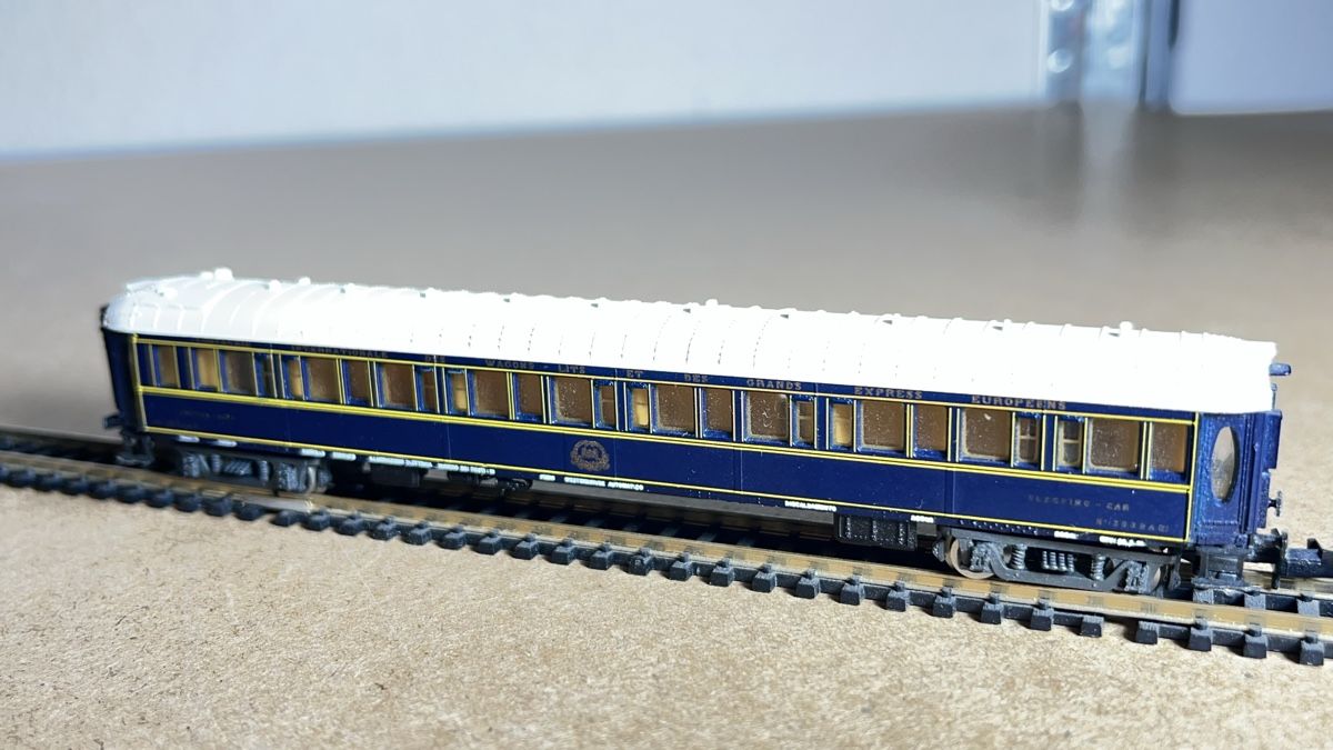 Rivarossi Modellini di ferrovie: Rivarossi Pullman Express Schlafwagen Spur N – Usato da Windlach venduto da Kelebra 3