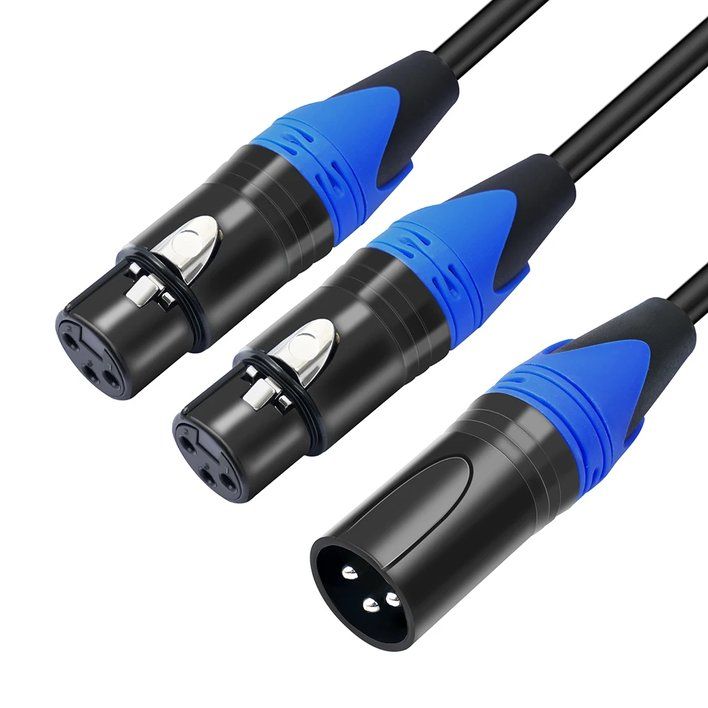 Câbles: 2x XLR-Split-Kabel mit 2 XLR-Steckern – Neuf avec emballage d'origine à Bremblens par LOVA-MUSICA-SHOP 1
