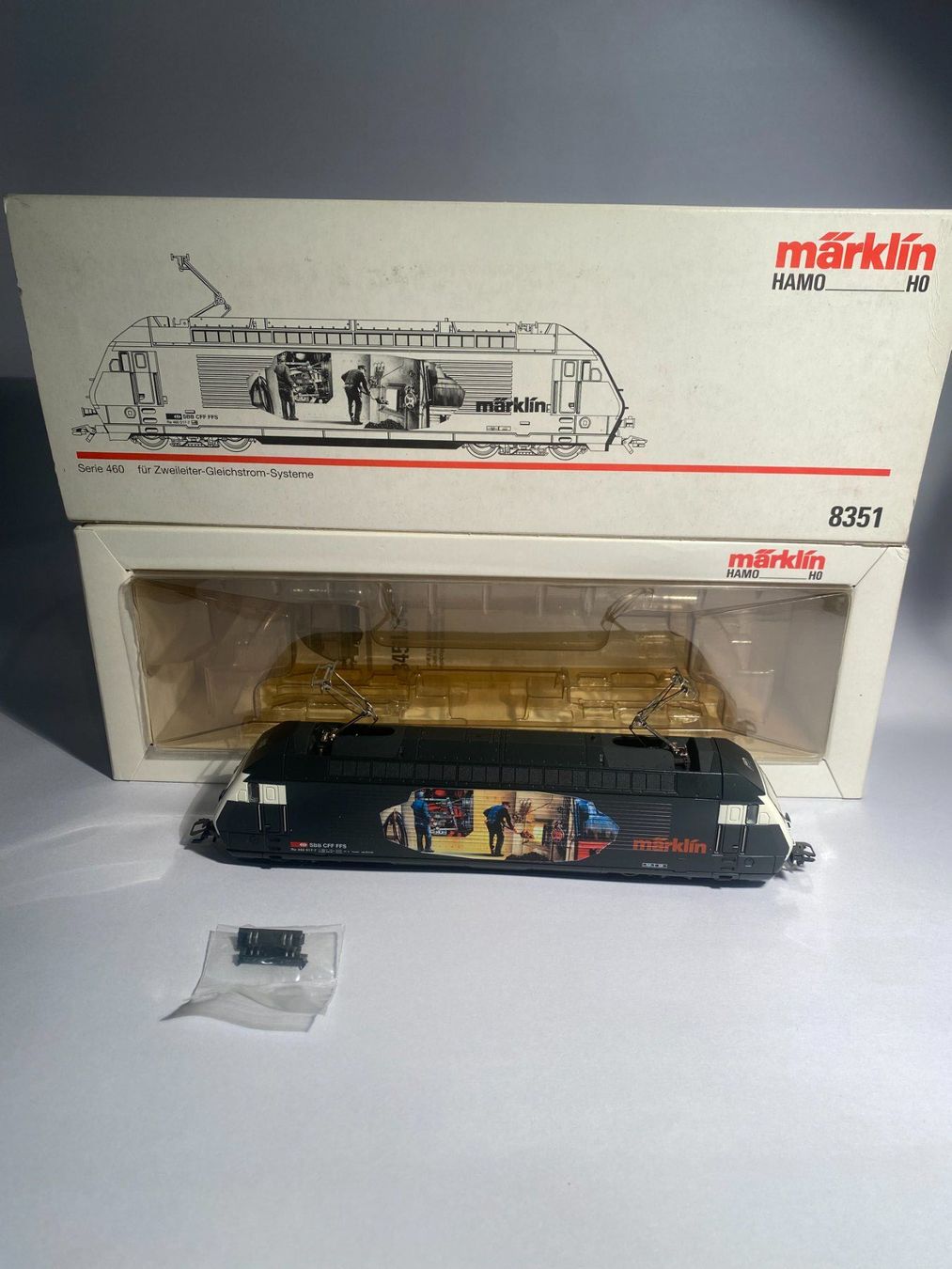 Märklin Modellini di ferrovie: Märklin  E-Lok SBB RE460 HEIZER, AC Delta – Usato da Buchrain venduto da Modellbahn11