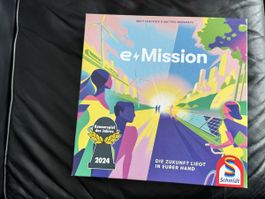 e-Mission Board Game - Like New, Complete! Strategy Fun
