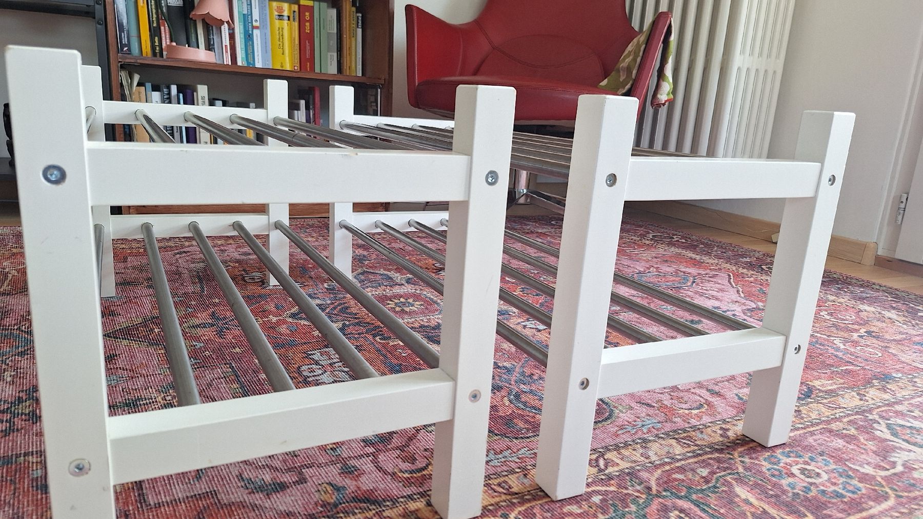 Ikea Regale: 2x Schuhregal, Metall/Holz – Gebraucht aus Winterthur von shishibelle 4