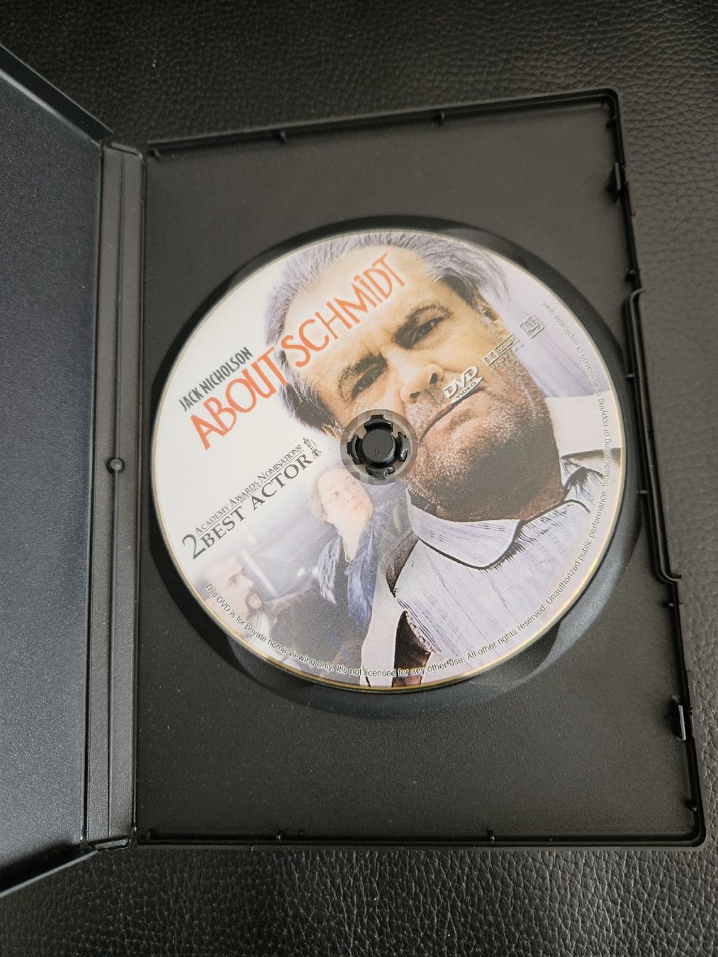Alle DVDs: About Schmidt DVD mit Jack Nicholson – Gebraucht aus Oberdorf BL von BaldenEagle 1