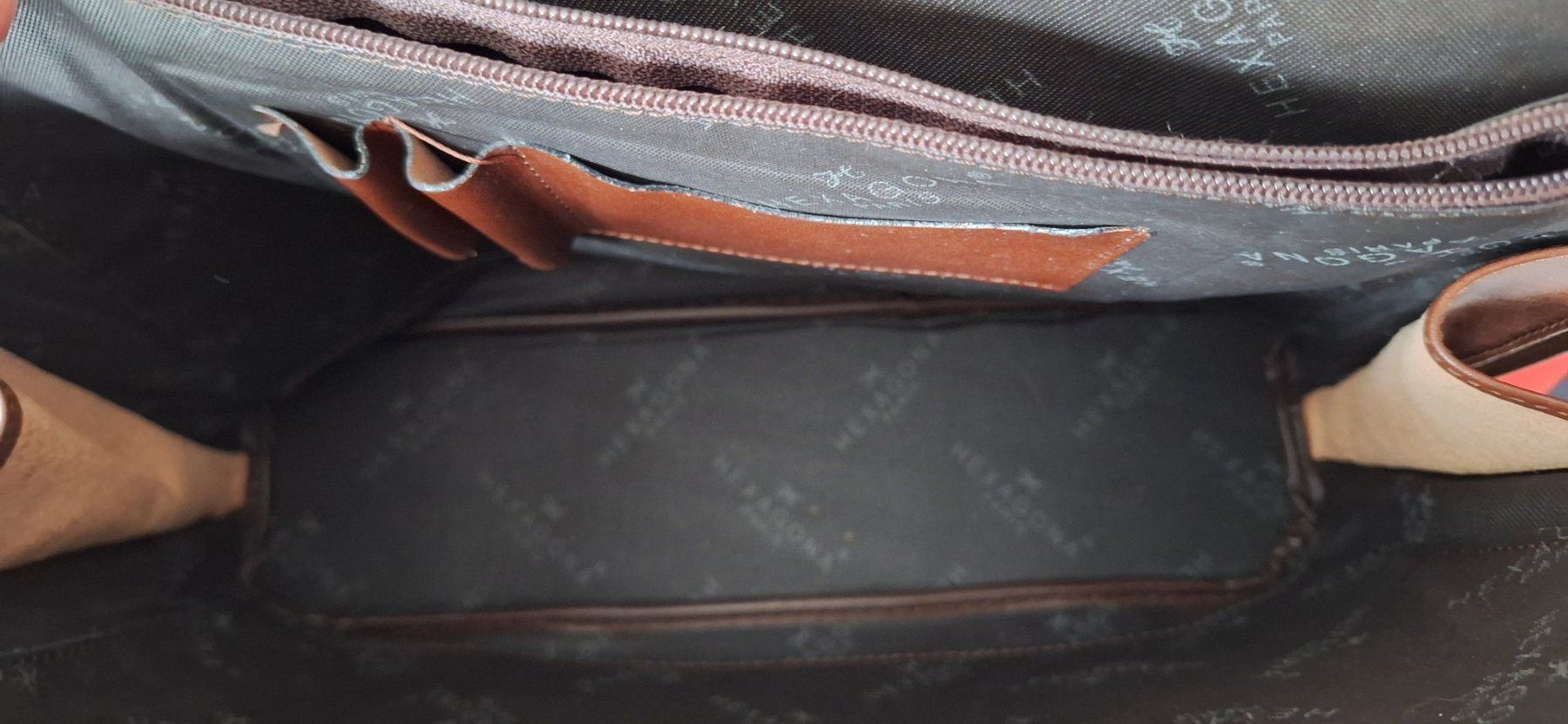 Borse da donna: Sac - porte documents Hexagona en cuir – Usato da St-Triphon venduto da Jldr0 5
