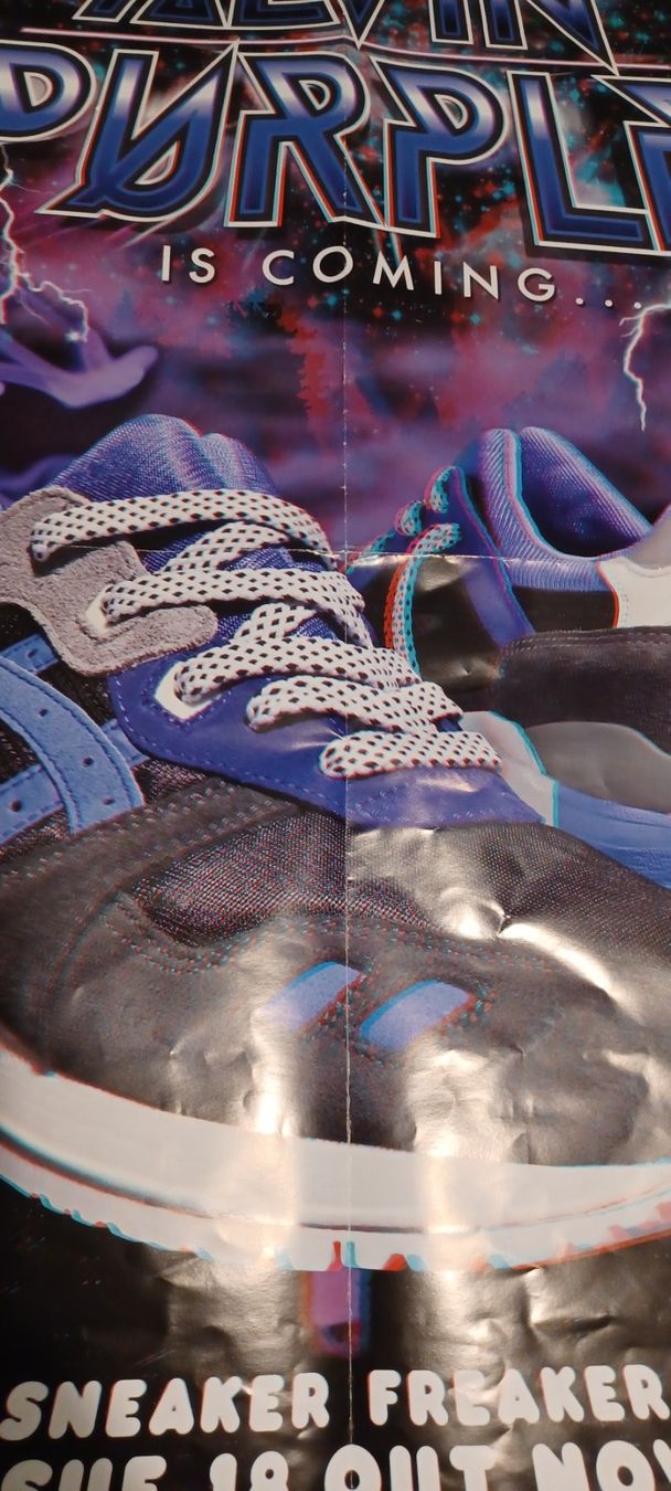 Posters & Illustrations: Sneaker Freaker 3D Poster Asics x mit 3D-Brille & Verpackung – D'occasion à Zürich par DarioMario 3