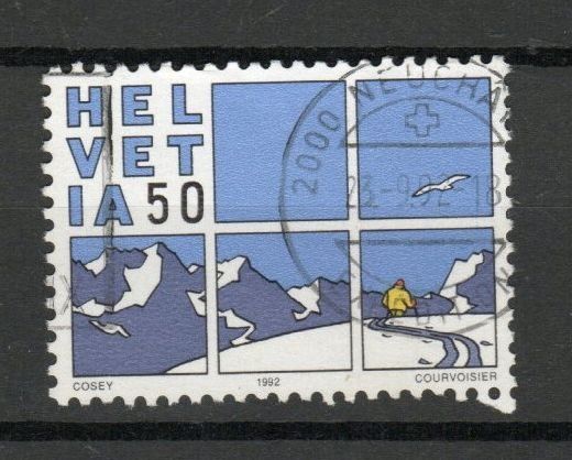 Tutti i francobolli: 1992 - Comics / COSEY Bernard Cosendal – Usato da Schaffhausen venduto da poststamp