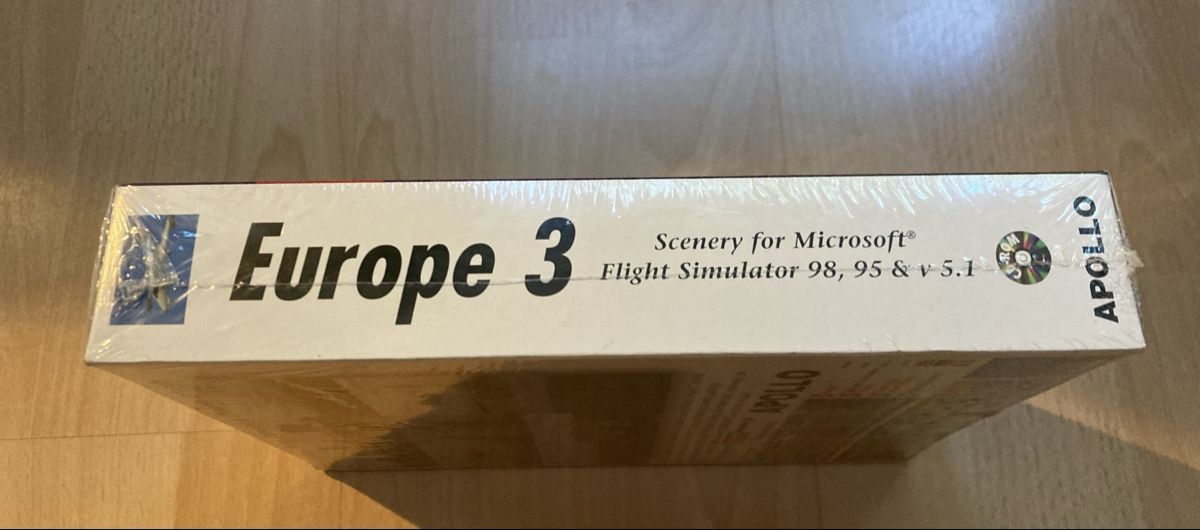 Microsoft Giochi: Neu OVP Europe 3 Scenery for Microsoft Flight Simulator 1997 – Nuovo e nell'imballaggio originale da Rombach venduto da polymerase01 4