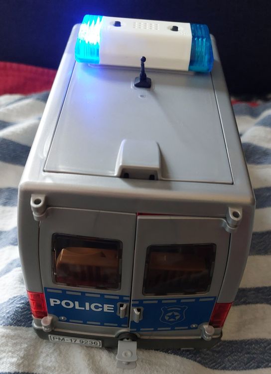 Playmobil Polizei Bus mit Strassensperre | Kaufen auf Ricardo