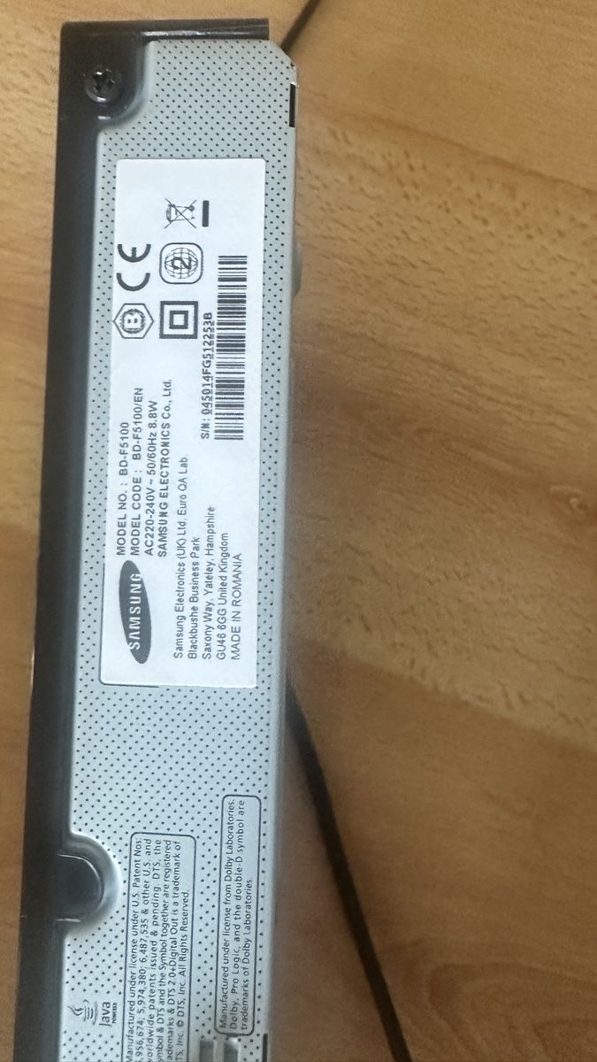 Samsung Sistemi audio & multimediali: Samsung DVD Player – Usato da Adliswil venduto da Csw 1