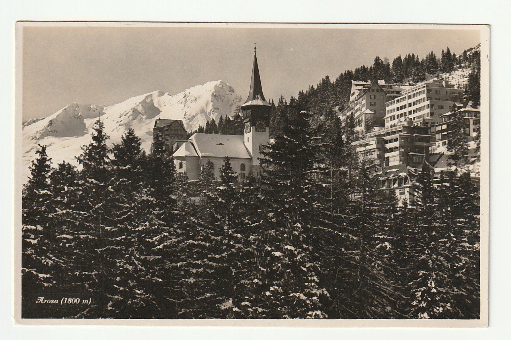 Ansichtskarten: Ansichtskarte Arosa Kirche Winter – Neu (gemäss Beschreibung) aus St. Gallen von Ricardo_Deals