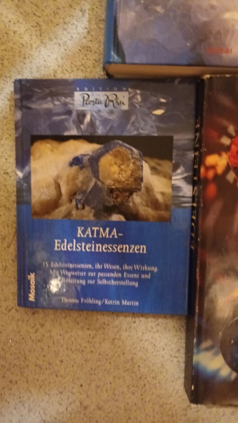 Libri: 5 Bücher über Edelsteine/Heilsteine – Usato da chur venduto da erika025 4
