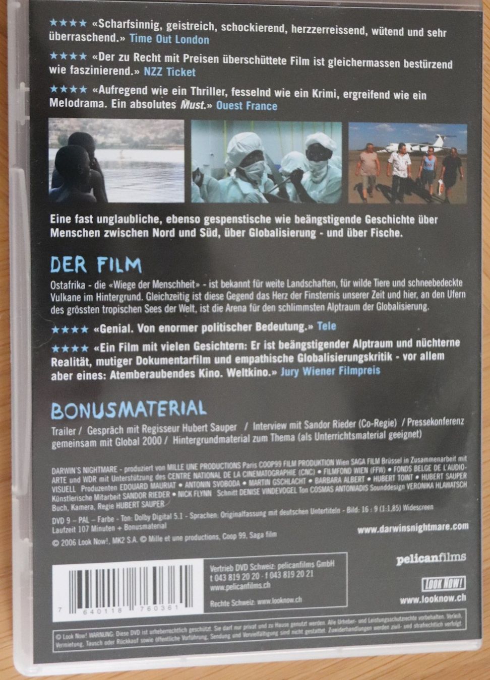 Alle DVDs: Darwin's Nightmare von Hubert Sauper – Gebraucht aus Glattfelden von Sirax 1
