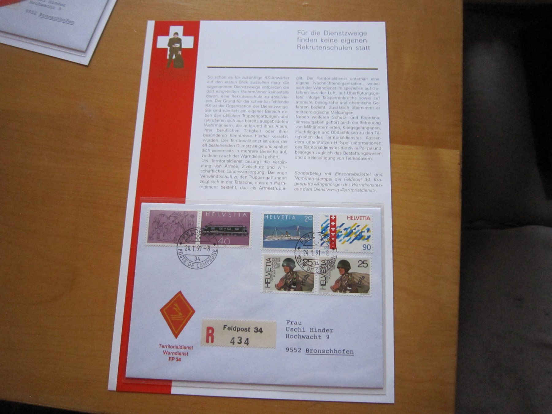 Tous les timbres: S1 Feldpost Belege – D'occasion à Giubiasco par sal_9j6w 6