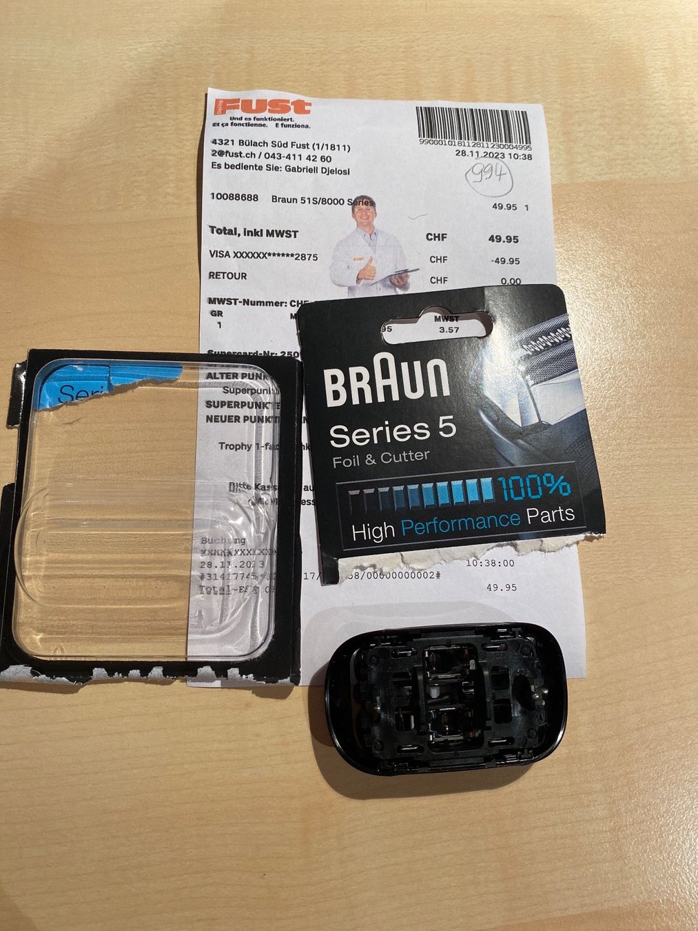 Braun Rasoi & Lamette da barba: Braun RasierkopfSerie 5 – Nuovo (secondo la descrizione) da Bülach venduto da Jackybabue 1