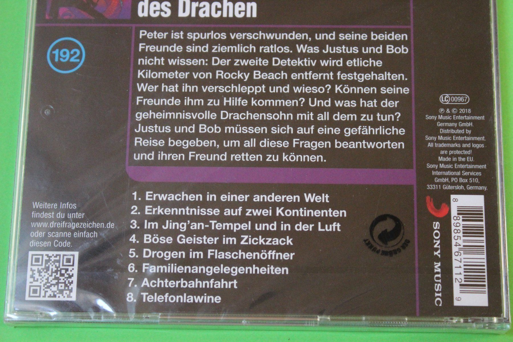 CDs: DIE DREI ??? - FOLGE 192 CD NEU+OVP!!!!! – Neu und originalverpackt aus Tübach von JamesStone 4