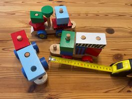 Holzspielzeug zur Förderung der Motorik