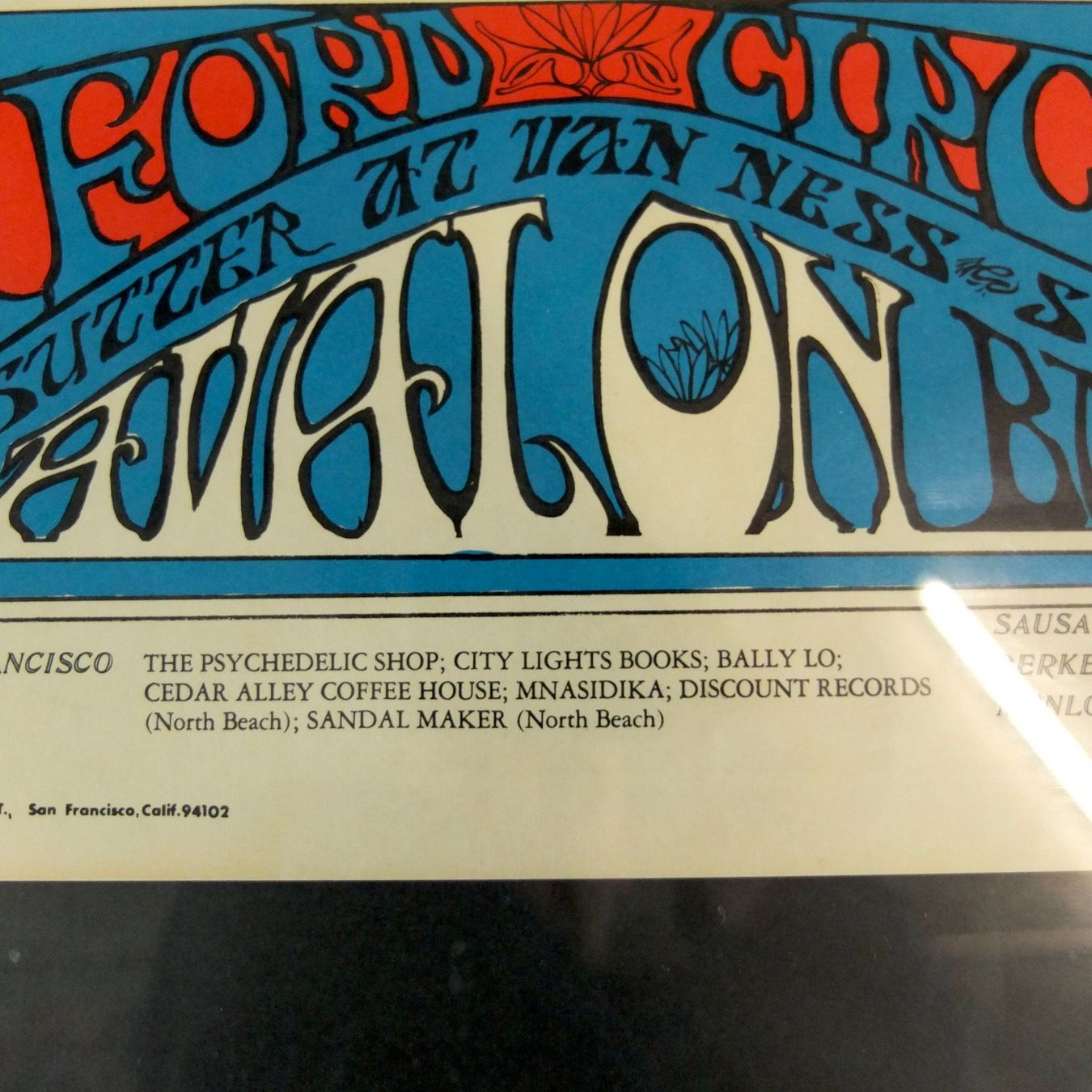 Poster & Bilder: Grateful Dead "Skull and Roses” Poster, Avalon 1966 – Gebraucht aus Basel von  6