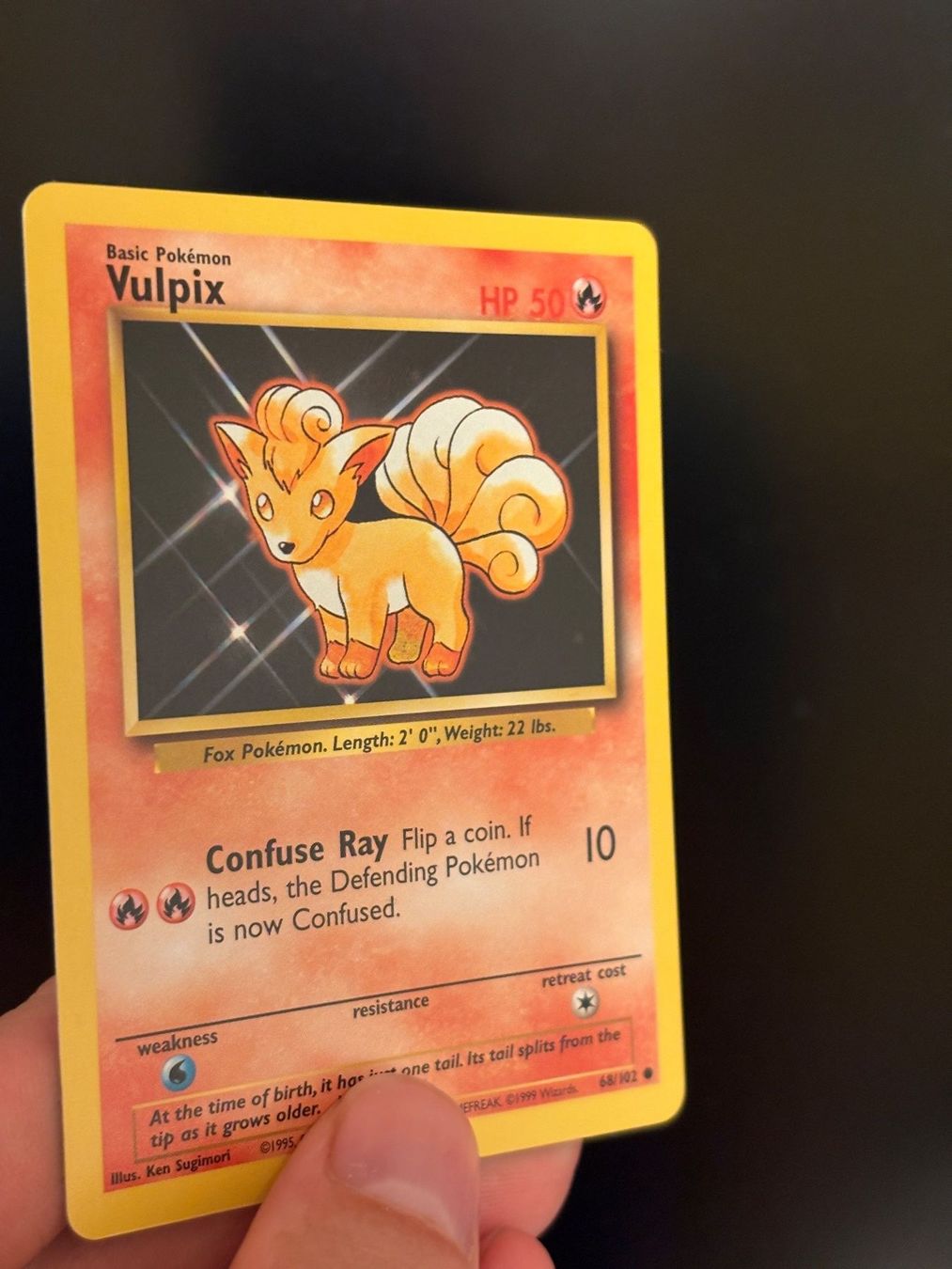Pokémon Sammelbilder & Trading cards: Vulpix 68/102 – Base Set EN – Gebraucht aus Davos Dorf von WadaDex 2