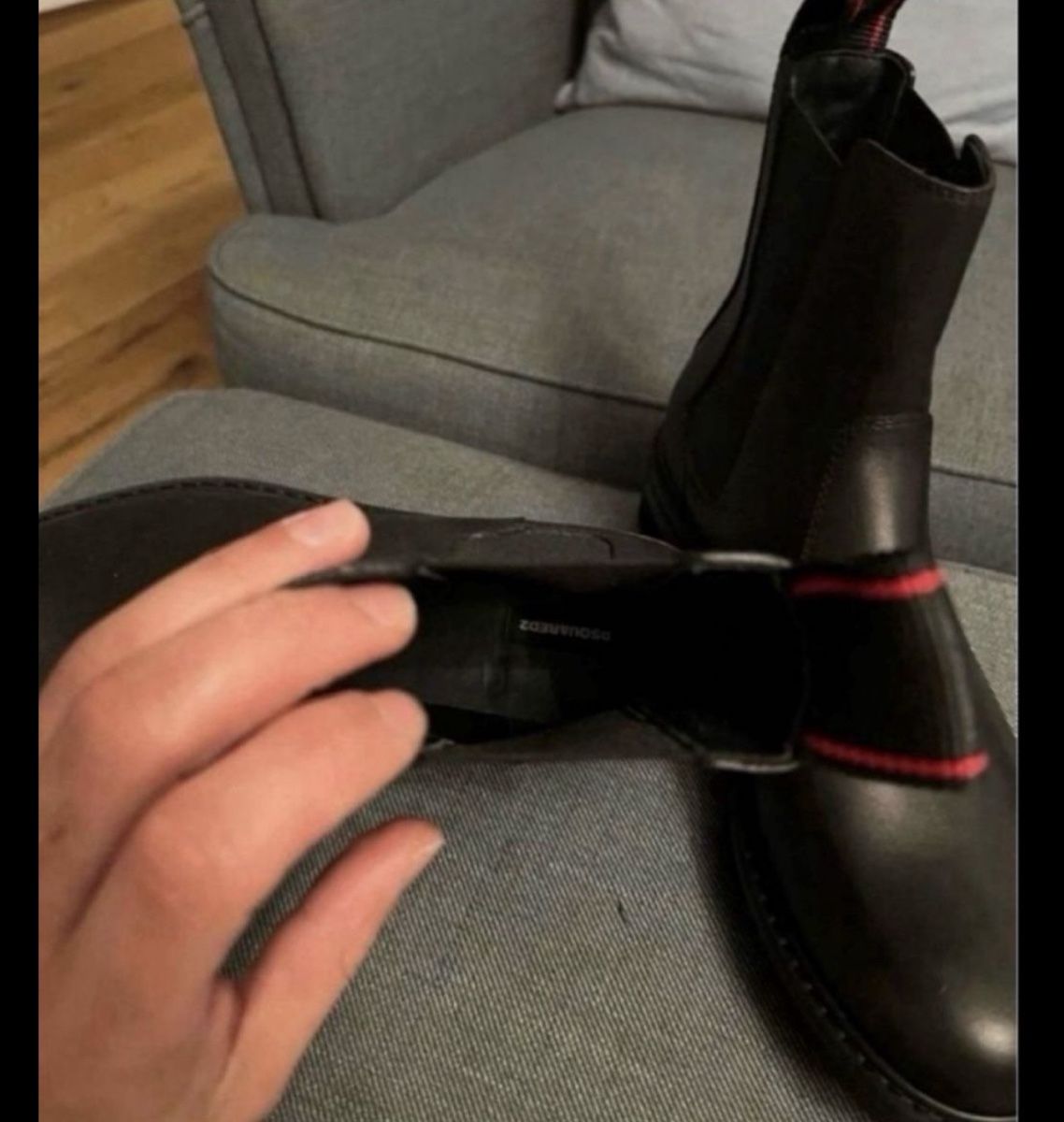 Dsquared2 Scarpe da uomo: Dsquared2 Stiefel – Nuovo (secondo la descrizione) da Kriens venduto da Ceer25 2