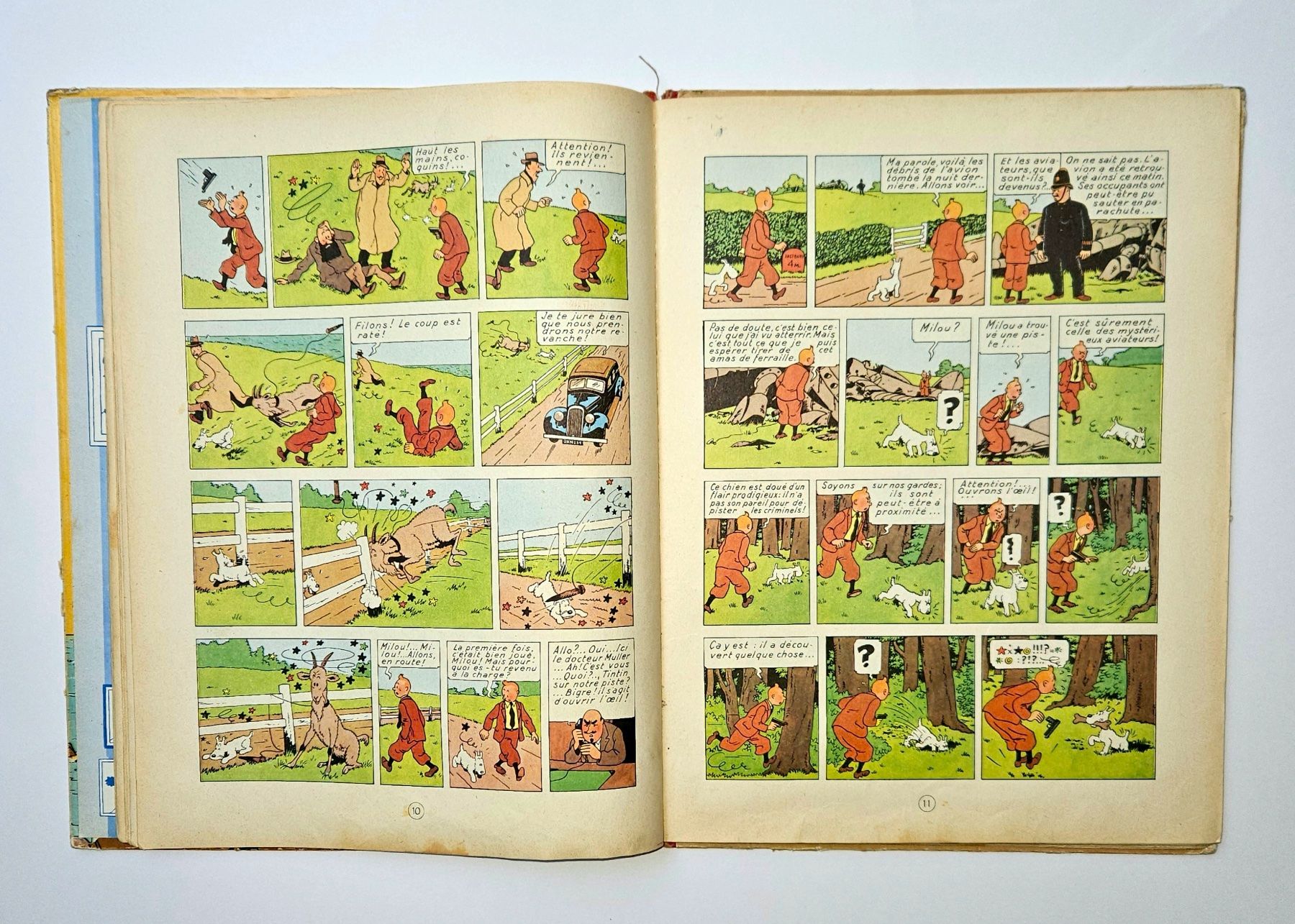 Comics: BD TINTIN L' ILE NOIRE  Edition 1960 – Gebraucht aus Plan-les-Ouates von gab_cgf6 4