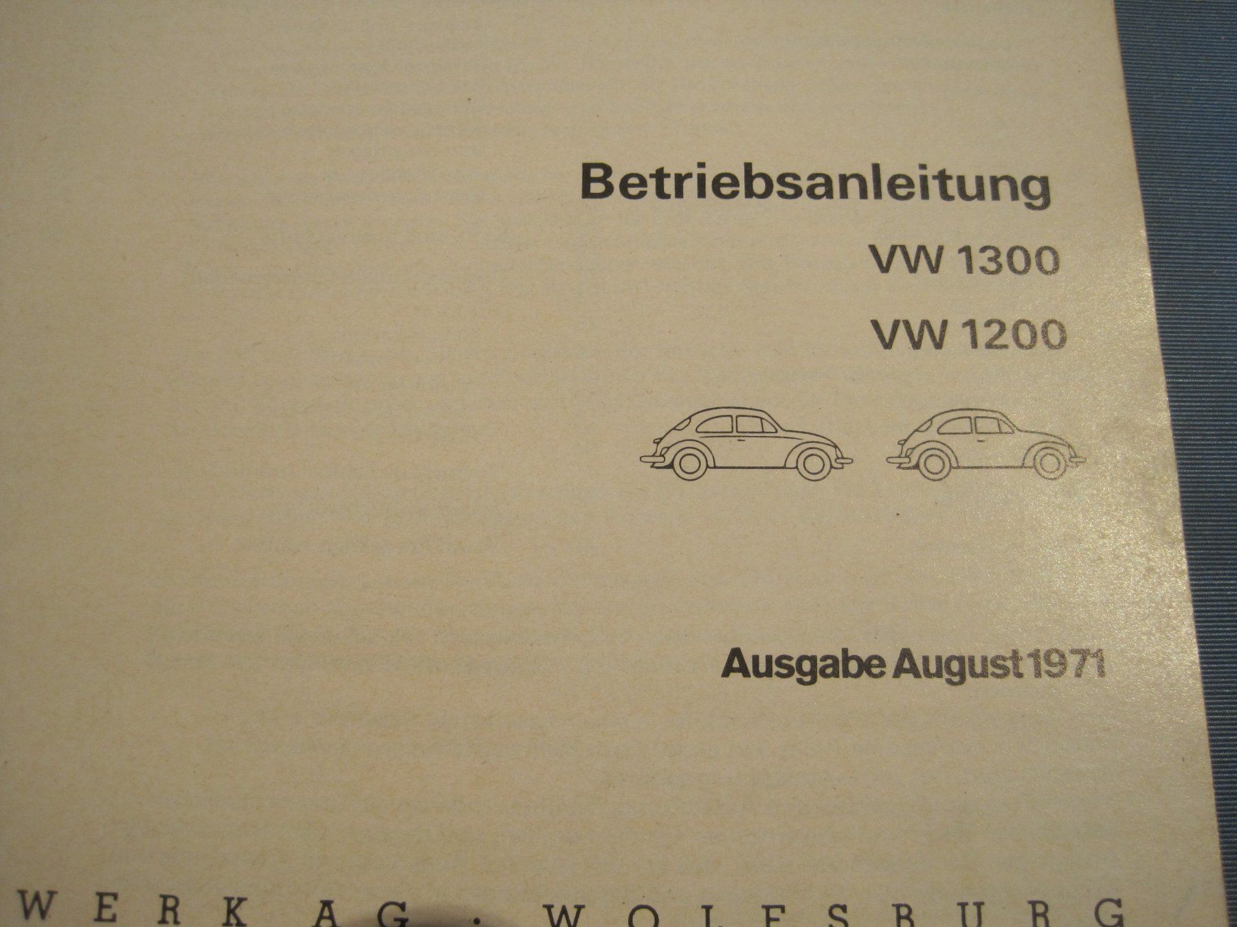 VW Documents: VW Katalog 1971 – D'occasion à Bischofszell par Joachim-115 1